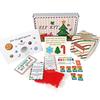 Christmas Gift Box Set Xmas Themed Pattern 27 Days Countdown Striking Atmosphere Christmas Box Set Indoor Outdoor Decor