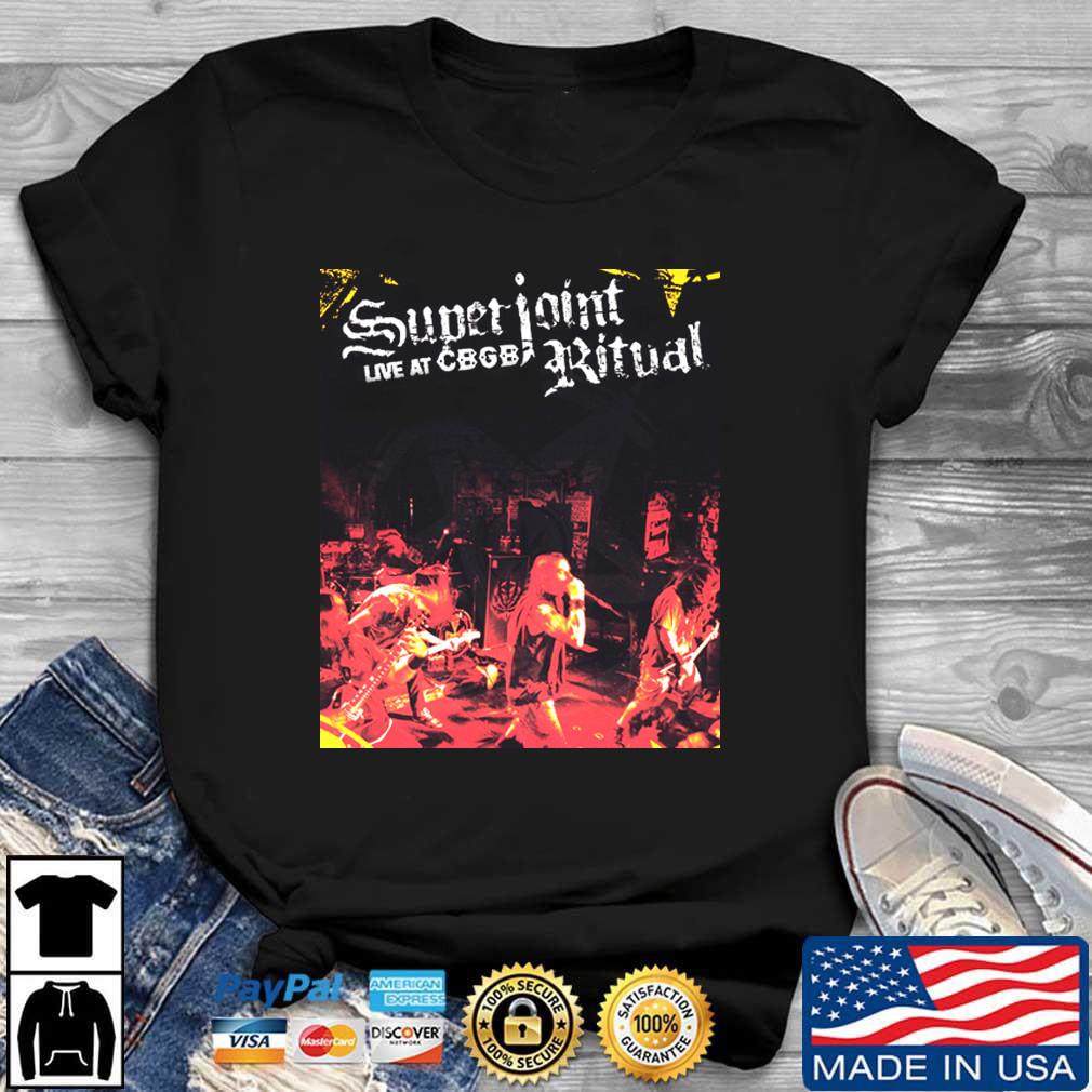 New Live at CBGB By Superjoint Ritual illustration Tee Shirt Full Size SA464 XXXXL