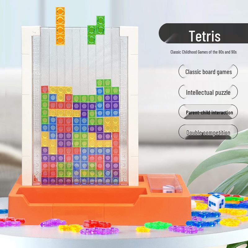 Russian Building Blocks Puzzle Desktop Game Toys