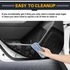 KUNGKIC Door Kick Guards for Subaru 3rd Generation Crosstrek GU Door Scratch and Stain Custom Interior Interior Carbon Fiber Look (2022, 2023, 2024,