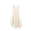 2025 European-Style Women's Silk Satin Lace Dress