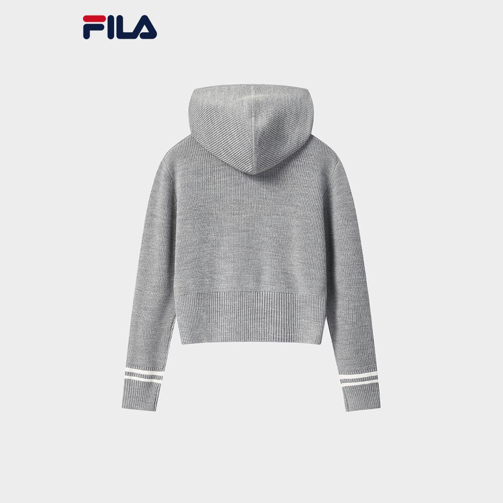 New FILA Knitwear Women's Firework Cloud Gray MG F51W549405FMG
