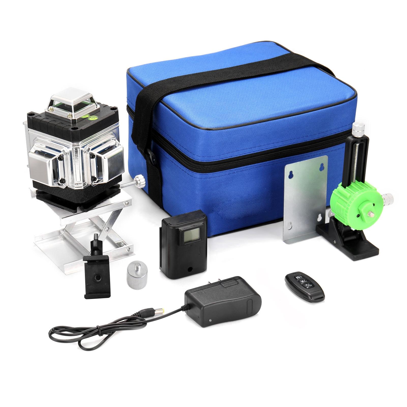 

Multifunctional Vertical and Horizontal Leveling Tool, 16 Lines Laser Level, 3 ° Self Leveling, 1.2m Adjustable Extension Tripod