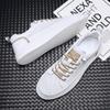 Fashion Men Fashion Designer Vulcanized Shoes 2024 Soft Sole Hollow Out Sports Shoes Genuine Leathe Trend Thick Sole Comfy Casual Shoes