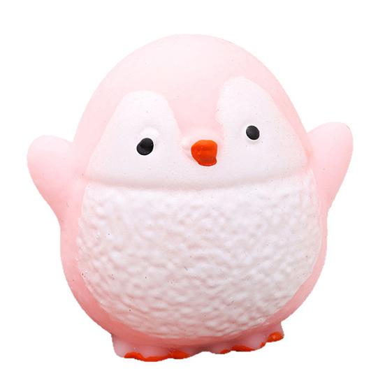 Shapeable Penguin Squeeze Toy Stress Anxiety Relief Slow Rising Simulation Penguin Sensory Toy Soft TPR Calming Animal Fidget Toy