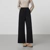 FivePlus Women's Casual High-Waist Straight Wide-Leg Pants