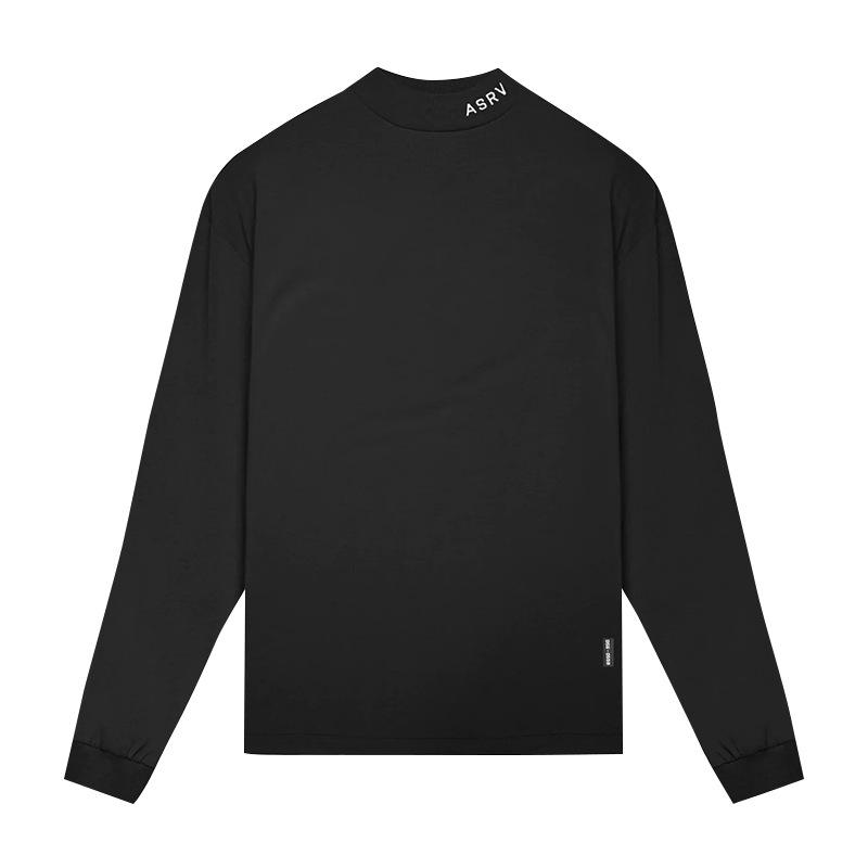 Men's Youth Plus Size High Neck Sweatshirt - Long Sleeve Casual Jacket for Spring & Autumn