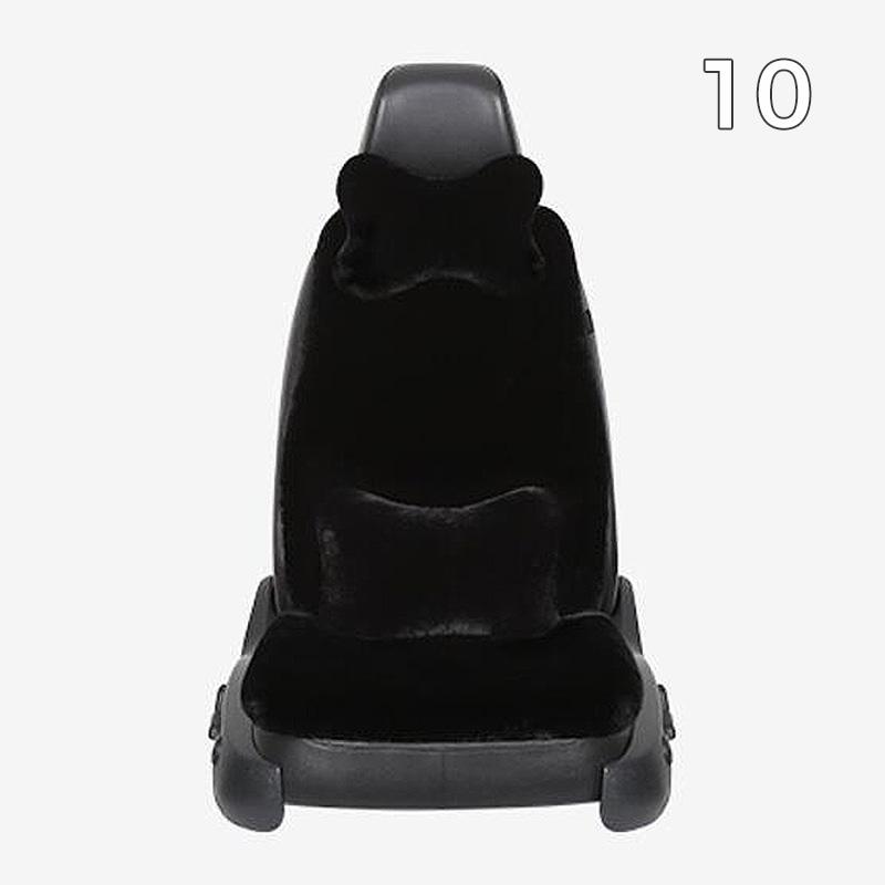 Plush Seat Cover Set Universal Luxury Car Seat Cushion Auto Protector Mat Winter Soft Warm Fur Cover Auto Interior