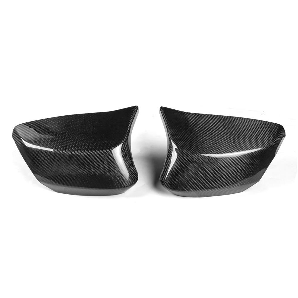 Real Carbon Fiber Side Mirror Cover Caps For Corvette C8 22-24