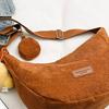 Stylish Corduroy Crossbody Bag Soft and Comfortable Shoulder Bags for Women
