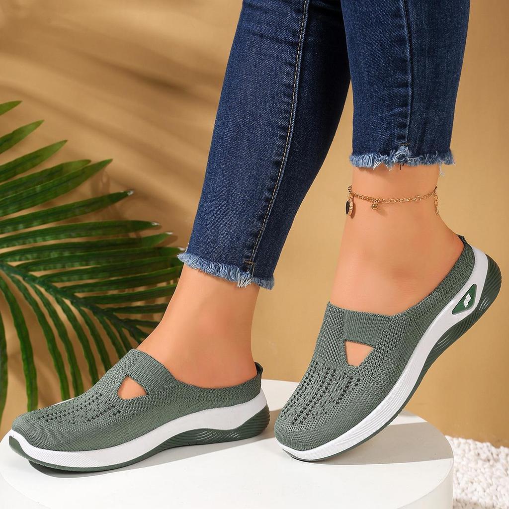Women's 2025 Summer Soft Sole Breathable Casual Sneakers for Middle-Aged and Elderly Mothers