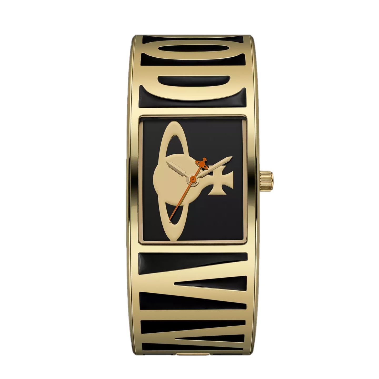

Vivienne Westwood VV325BKGD Watch with Black Gold Bracelet Women s [Used] чорний