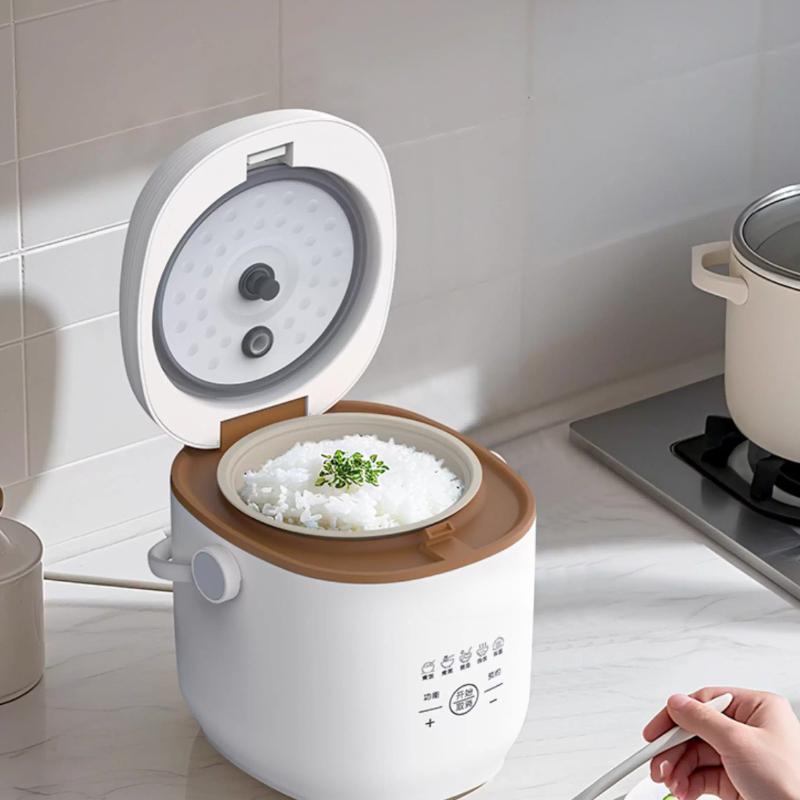 220V Mini Rice Cooker With 1 To 2 People Functions