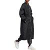 adidas Originals Versione Blu Monocolore Cappotto Sportivo di Media Lunghezza Cappotti da Donna Nero HR3415