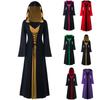 Renaissance Ladies Medieval Fancy Dress Gothic Halloween Witch Costume Cosplay