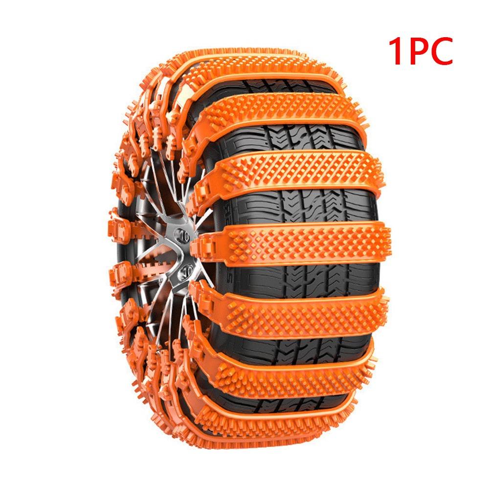 1PC Adjustable Car Snow Chains Anti-Skid Auto Tire Wheels Chains Car Tire Chains  For Car Truck SUV
