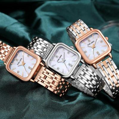 New  Fashion Personalized Simple Watch Set Women's Watch  Digital Belt Watch