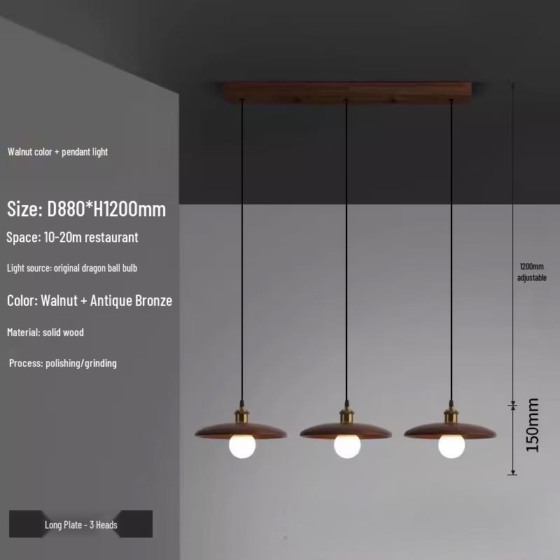 Nordic Vintage Style Dining Room Pendant Lamp