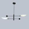2 Pendant Light | Antique Brass Sputnik Chandelier Light | Mid Century Brass Modern Ceiling | Custom Kitchen Light Fixture