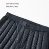 XueZhongFei Men's Winter Straight-Leg Down Pants