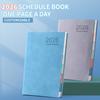 PU Leather Cover Agenda Notebook A5 Weekly Monthly Schedule Book  Conference