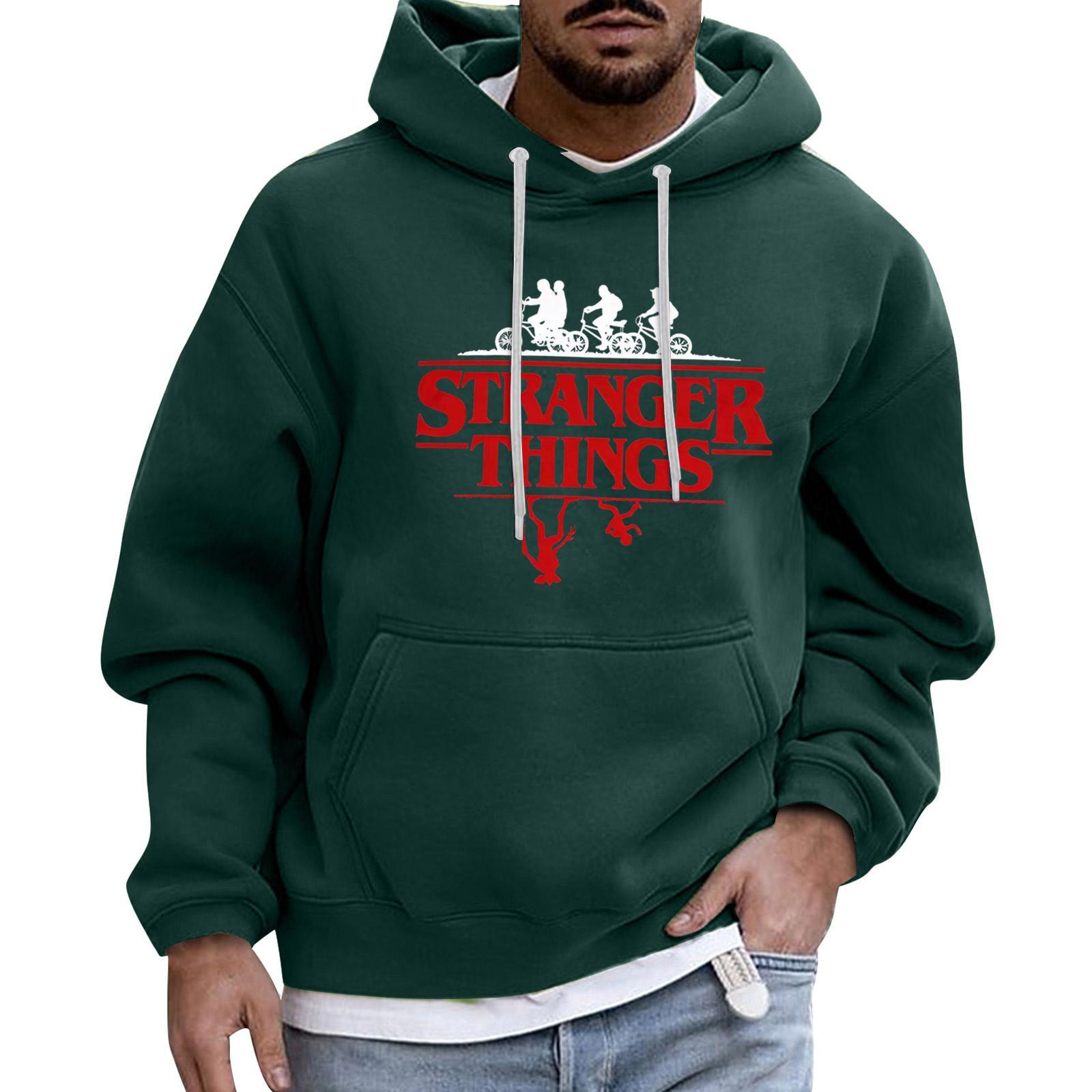 

Чоловічий Спортивний Дозвілля Довгий Рукав З Кишенею Капюшон Худі S