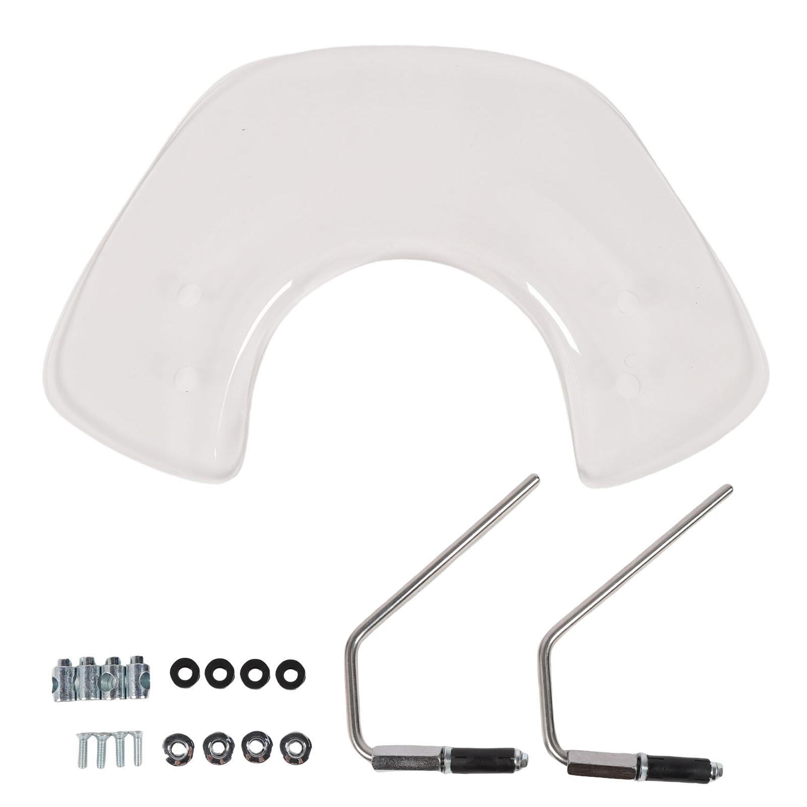 

Ветровое стекло мотоцикла Акриловое Углеродистая сталь Ветроотражатель Ветровое стекло скутера для Piaggio Vespa GTS 300 250 125 Super 125-300 чистый