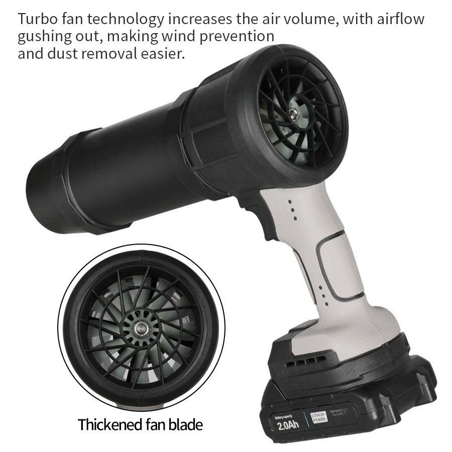 Portable Storm Machine Segmented Electric Turbocharged Fan Handheld Blower Dust Removal and Leaf Blowing Machine
