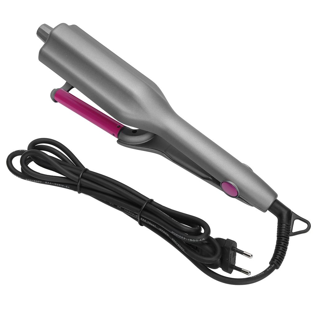 3 Tube Negative Ion Electric Hair Curler LCD Display Adjustable Curling Iron 110‑240VEU Plug