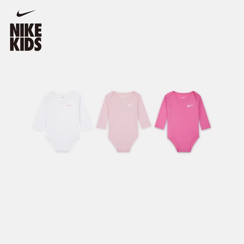 NIKE Infant Long Sleeve Bodysuit (3-Piece) IF3681