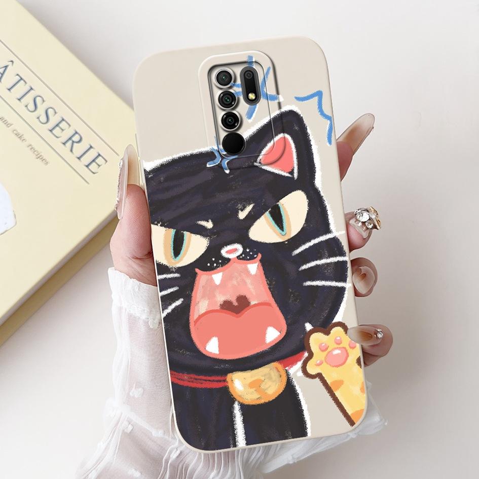For Xiaomi Redmi 9 Case Redmi 9 Prime Cover Fashion Art Painted Camera Protection Soft Silicone Fundas For Redmi9 Poco M2 Bumper