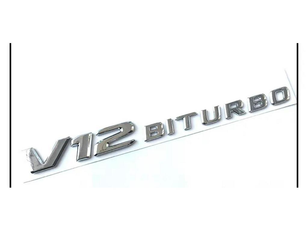 Mercedes-Maybach Autoemblem Schriftzug für S480 S580 S680 GLS480 GLS600 V12
