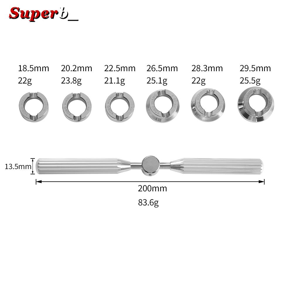 Watch Back Case Opener Fits for Rolex for Tudor Professional Watchmaker Key Closing Waterproof Tool Wristwatch Repair Tools Set