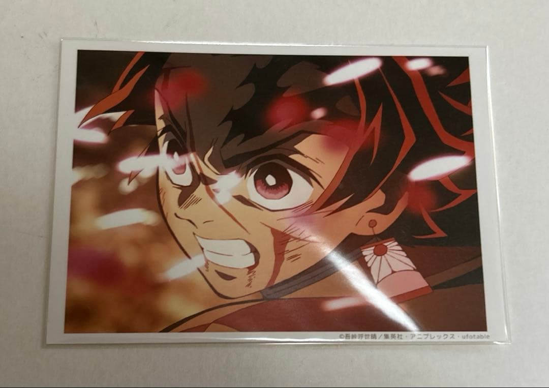 

[USED] ufotablecafe Demon Slayer Bromide Lottery Tanjiro Hinokami Kagura