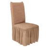Stretch Chair Cover Folding Chair Skirt for Dining Room Kitchen Banquet Home