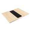 Couch Armrest Tray, Wood Arm Table for Snacks with EVA Pad, Sofa Arm Tray Holder for Coffee Drinks Phone Remote Snacks, Armrest Table for Family Frien