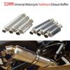 Compatible Exhaust Pipe for Yamaha R3/R6/R15, Kawasaki Ninja 250/400, Duke 200, RC 390