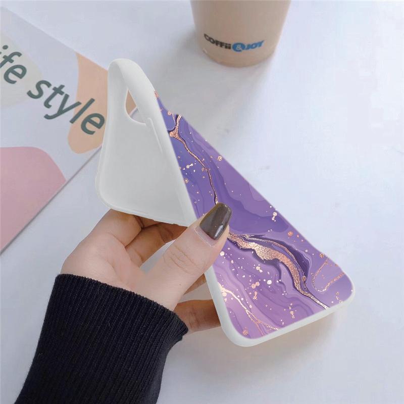 Marble Soft Silicon Case For Xiaomi Redmi Note 13 Pro 13C 14T 15 Poco C65 Samsung A55 A35 M34 M35 S24 FE S25 Huawei Honor 200 iPhone Shockproof Cover