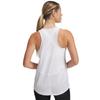 Under Armour Loose Fit Training White Crew Neck Sports Tank Top Women tops 6005504-100