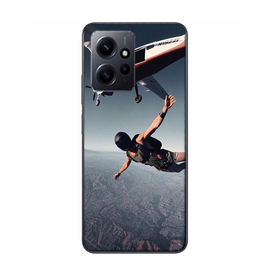 Extreme Adventure Parachuting Phone Case For Redmi 12 13C 12C 15C 9 10 10C Note 13 Pro Plus 14 15 Pro 9T 9C 9A TPU Soft Cover Cl
