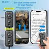 BT Remote Control TYPE-C Rechargeable Portable Camera Stick BT 5.3 BT Shutter Button for Content Navigation Novel Reading