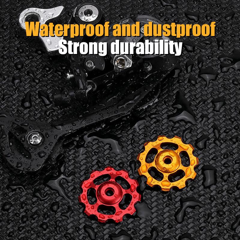 11T Bicycle Rear Derailleur Wheel Ceramic Bearing Pulley Al7075 Road Bike Guide Roller Idler