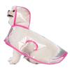 Pet Raincoat Transparent EVA Environmentally Friendly Material Dog Raincoat Waterproof Windproof Pet Clothing Rainy Dog Clothing