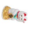 Glückskatze Ornament Winkende Plastik Elektrische Katze Skulptur für Heimdekoration Geschenk 4,5 Zoll