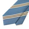 [WIC DESIGN  TUSSAH SILK Striped Tie]