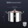Extra Deep 316 Stainless Steel Stewing & Soup Pot - Food Grade, Large Capacity, Thick & Durable