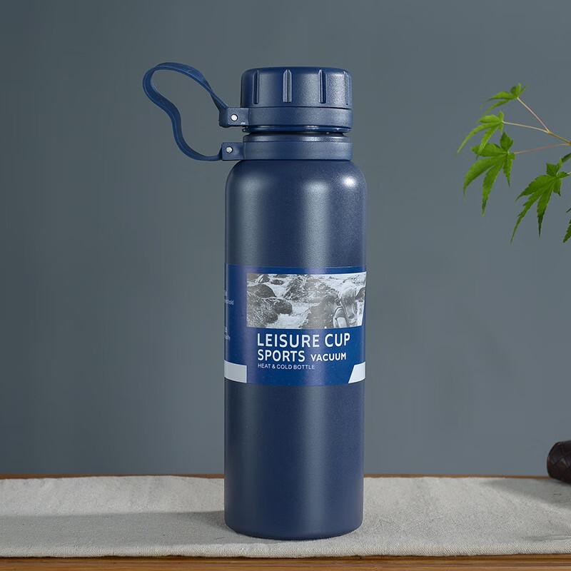 MRSIKEY Portable Stainless Steel Insulated Sports Water Bottle