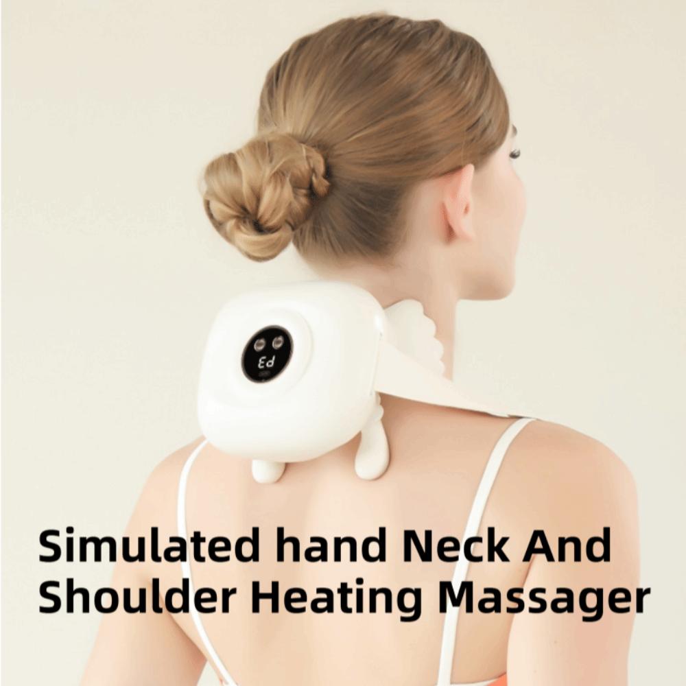 Bionic Hand Electric Massage Device 6D Hand-Simulated Trapezius Muscle Massager Travel