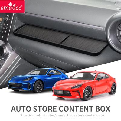 Smabee for Subaru BRZ 2021-2027 Toyota GR86 Co-pilot Seat Glove Box Storage Box Tidying Phone Organizer TPE Car Accessories