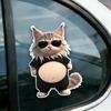 VOXILFE 3D Squishy Belly Soft and for Cell Phone Diary DIY Wearing Sticker, Squishy, Decoration, Decoration, (Dog Sunglasses)